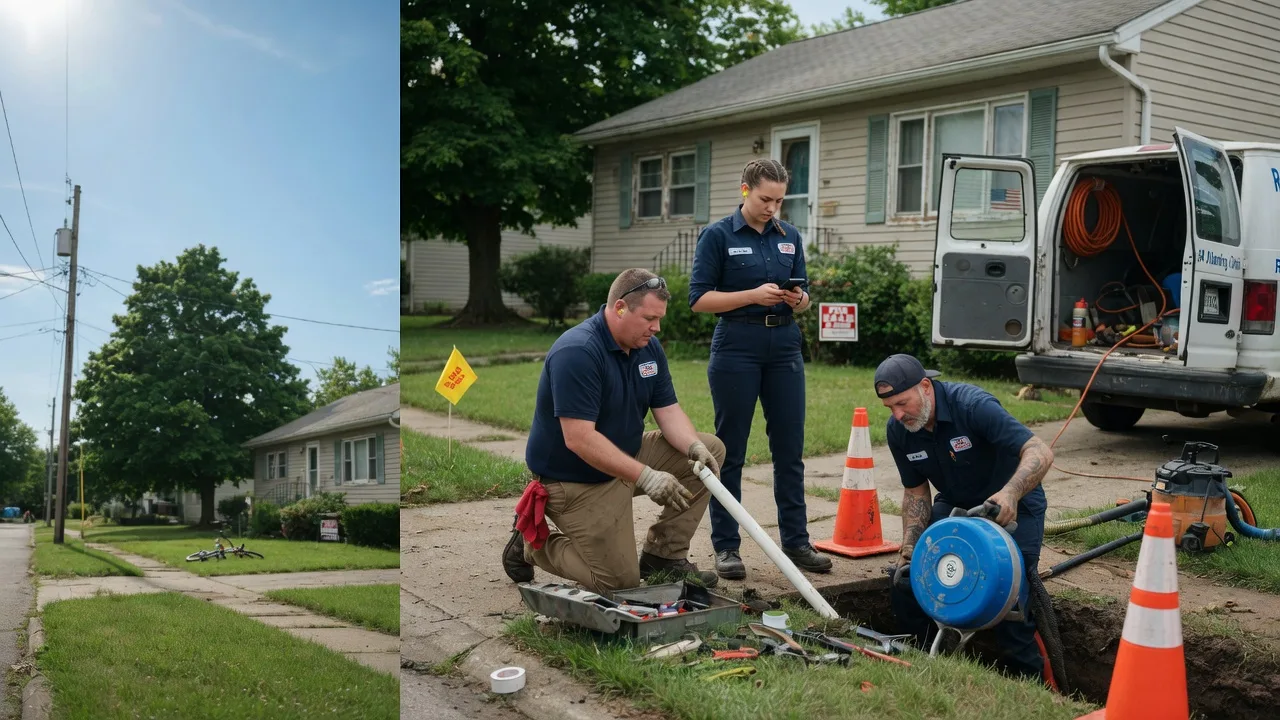 Sewer Line Repair in Campbellsburg, KY near me